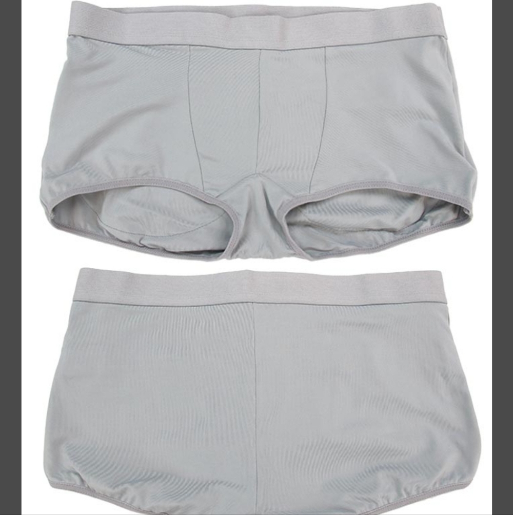 Men's briefs w/removable choice silicone/foam pads!